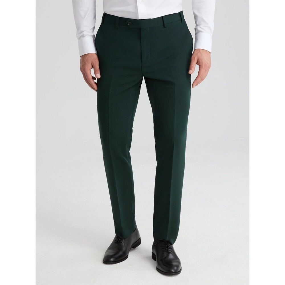 The Suit Shop Hunter Green Modern Pants 36 Regular NWT 36x28